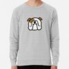 ssrcolightweight sweatshirtmensheather greyfrontsquare productx1000 bgf8f8f8 10 - English Bulldog Merch