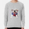 ssrcolightweight sweatshirtmensheather greyfrontsquare productx1000 bgf8f8f8 33 - English Bulldog Merch
