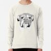 ssrcolightweight sweatshirtmensoatmeal heatherfrontsquare productx1000 bgf8f8f8 18 - English Bulldog Merch