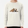 ssrcolightweight sweatshirtmensoatmeal heatherfrontsquare productx1000 bgf8f8f8 26 - English Bulldog Merch