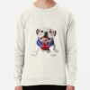 ssrcolightweight sweatshirtmensoatmeal heatherfrontsquare productx1000 bgf8f8f8 33 - English Bulldog Merch