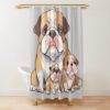urshower curtain closedsquare1000x1000.1 11 - English Bulldog Merch