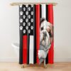 urshower curtain closedsquare1000x1000.1 20 - English Bulldog Merch