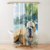 urshower curtain closedsquare1000x1000.1 4 - English Bulldog Merch
